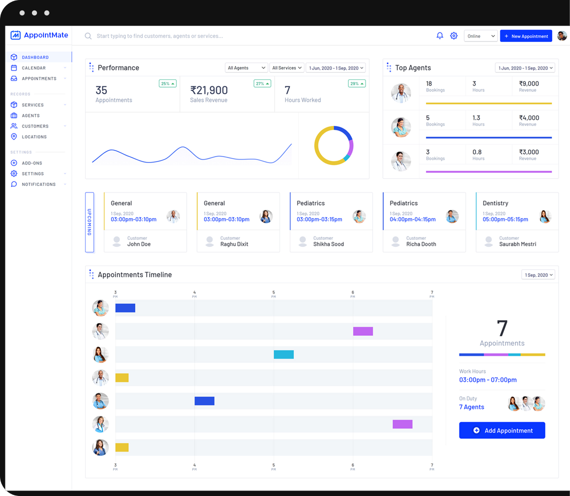 AppointMate Dashboard